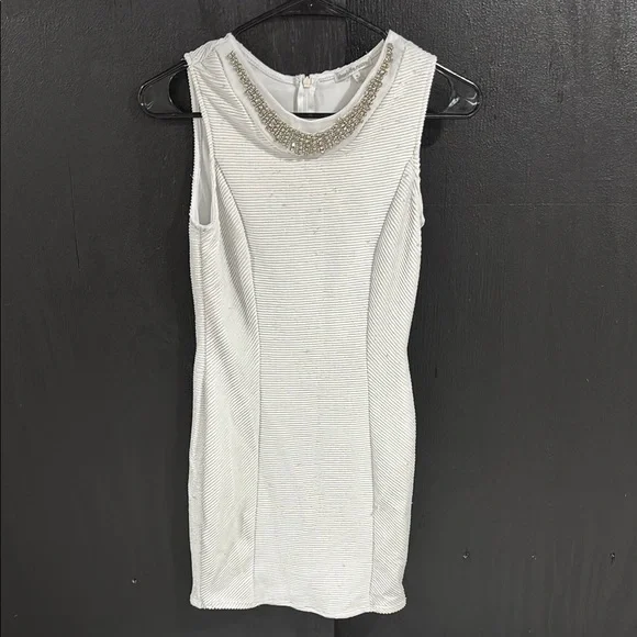 charlotte russe white dress Marilyn Monroe Caged Neck A Line Skater S Small originally $32.99 Charlotte Russe Women's White Crochet